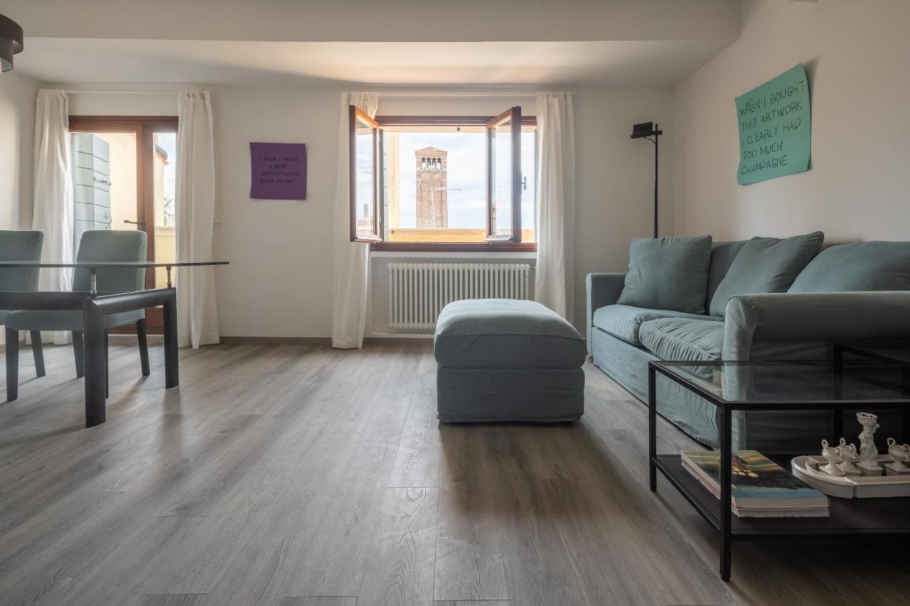 Bright Apartment On Venetian Roofs R&R Luaran gambar